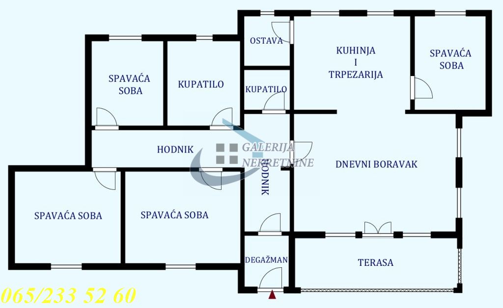 Zvezdara  Mirijevo   Milića od Mačve 190m2 3