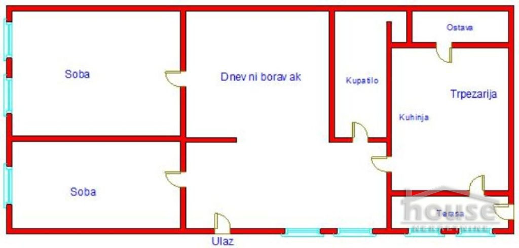 Stan,NOVI SAD,SOCIJALNO 85m2,157600€ , ID: 1060891 2