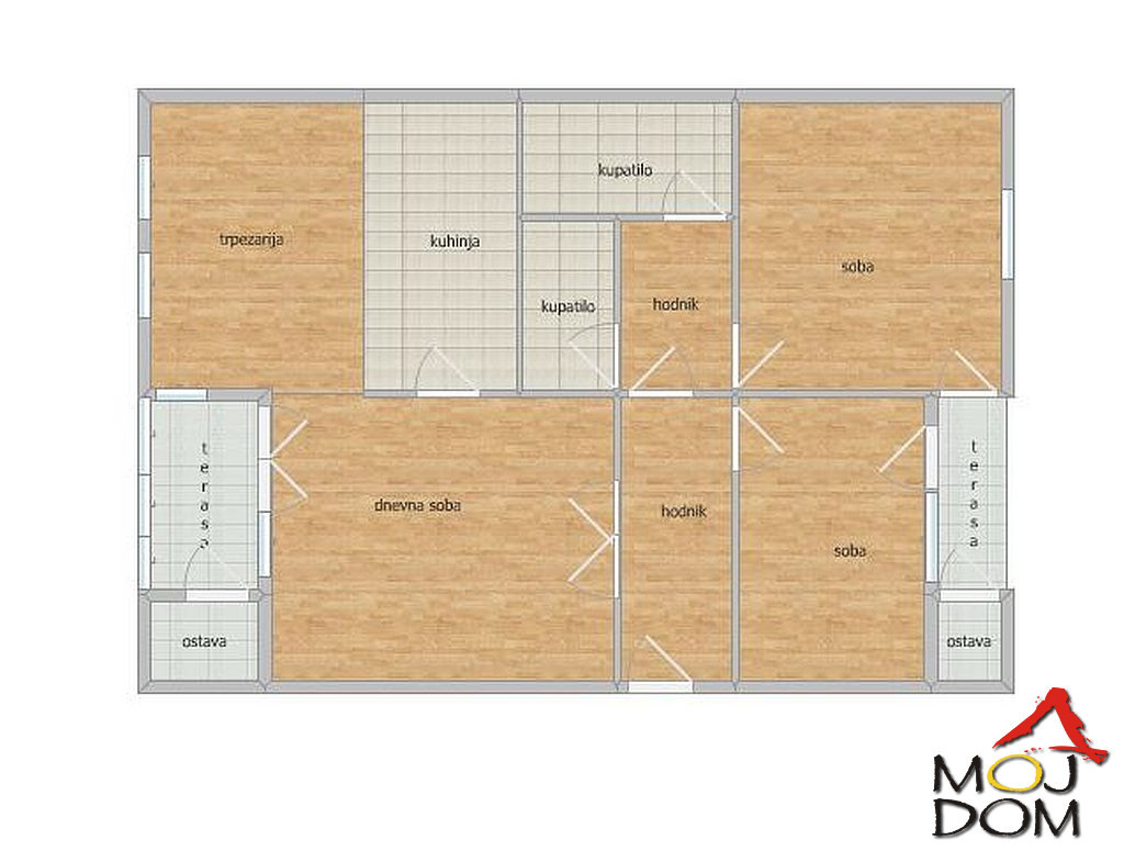 Stan,NOVI SAD,BULEVAR,kv: 101, € 288400, ID: 1027829 24