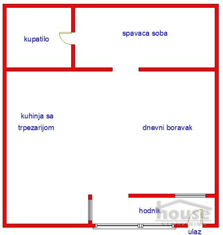 Stan,NOVI SAD,CENTAR 38m2,91980€ , ID: 1060945 2