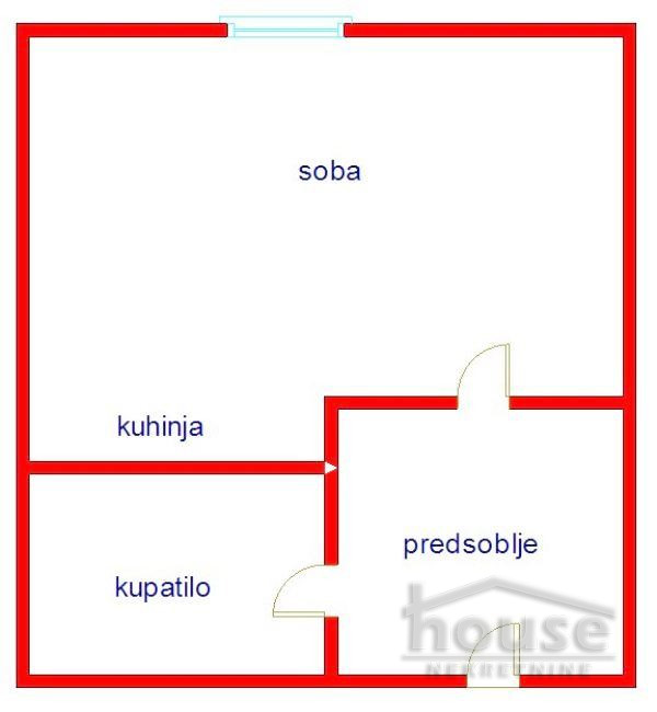 Stan,NOVI SAD,NOVO NASELJE 22m2,67980€ , ID: 1060974 2