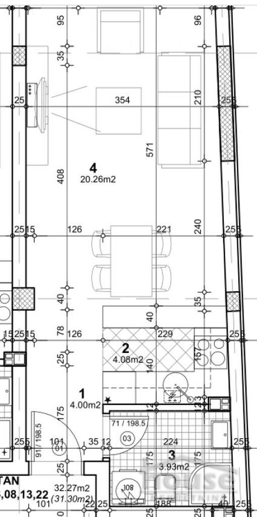 Stan,NOVI SAD,SAJAM 31m2,96720€ , ID: 1060997 1