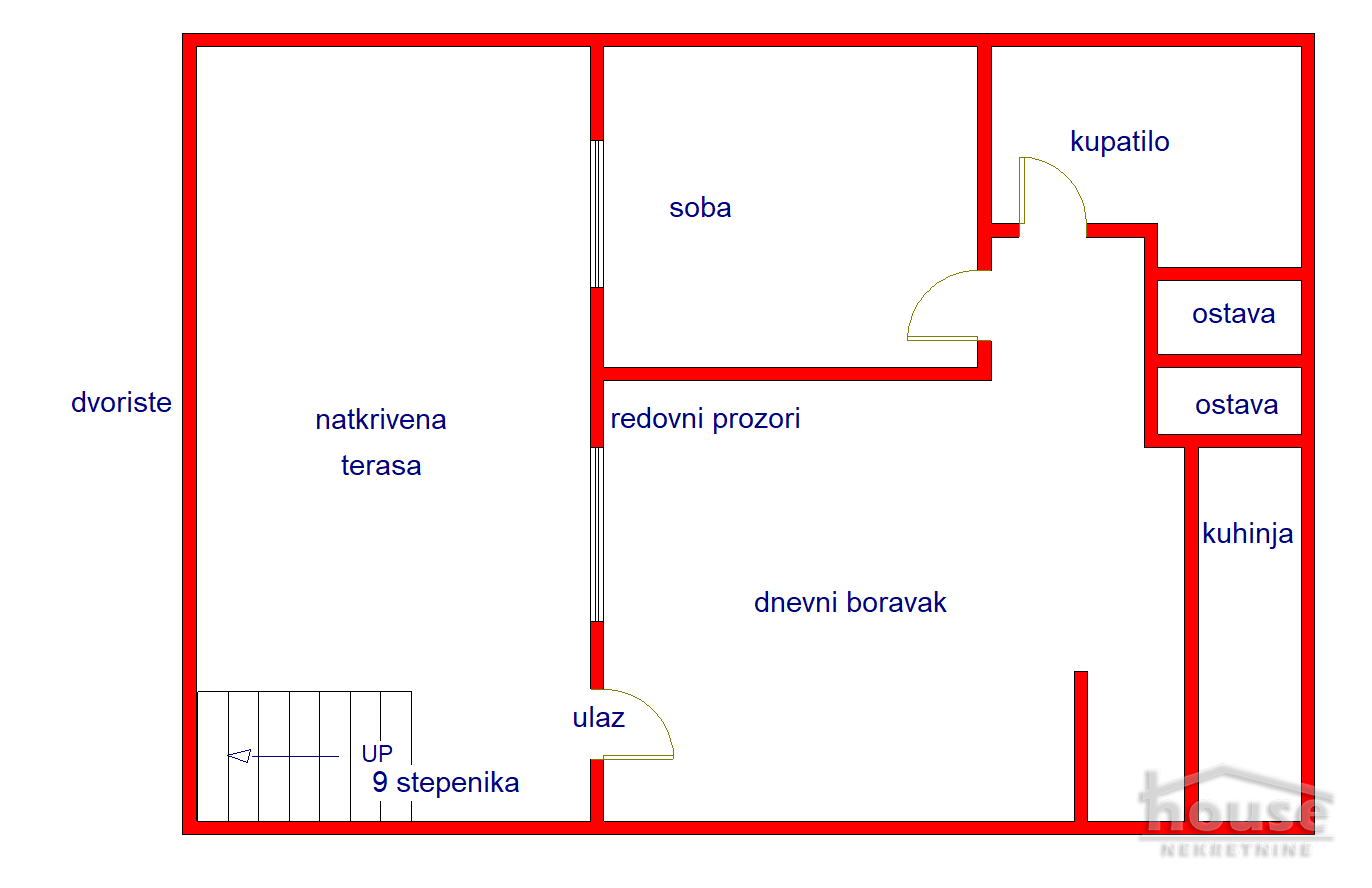 Stan,NOVI SAD,SALAJKA 40m2,80340€ , ID: 1061000 3