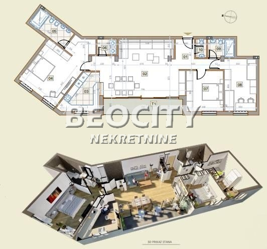 četvorosoban stan, 134 m2, Zemun, Cara Dušana ID: 107586 2