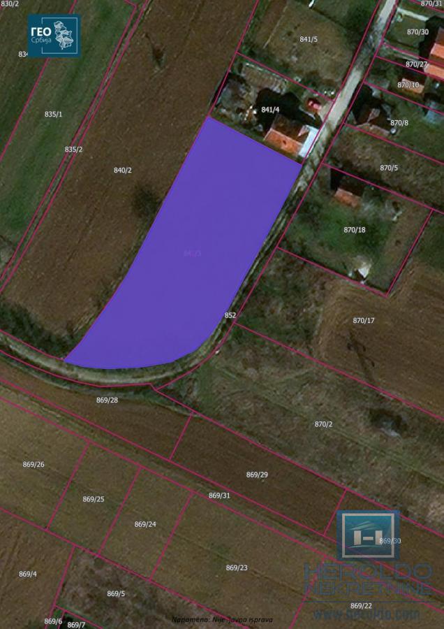 Prelepa parcela idealna za gradnju kuće 1