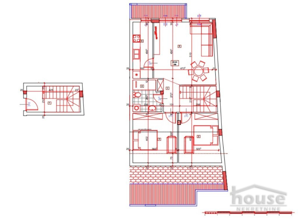 Stan,NOVI SAD,SALAJKA 74m2,247200€ , ID: 1059330 3