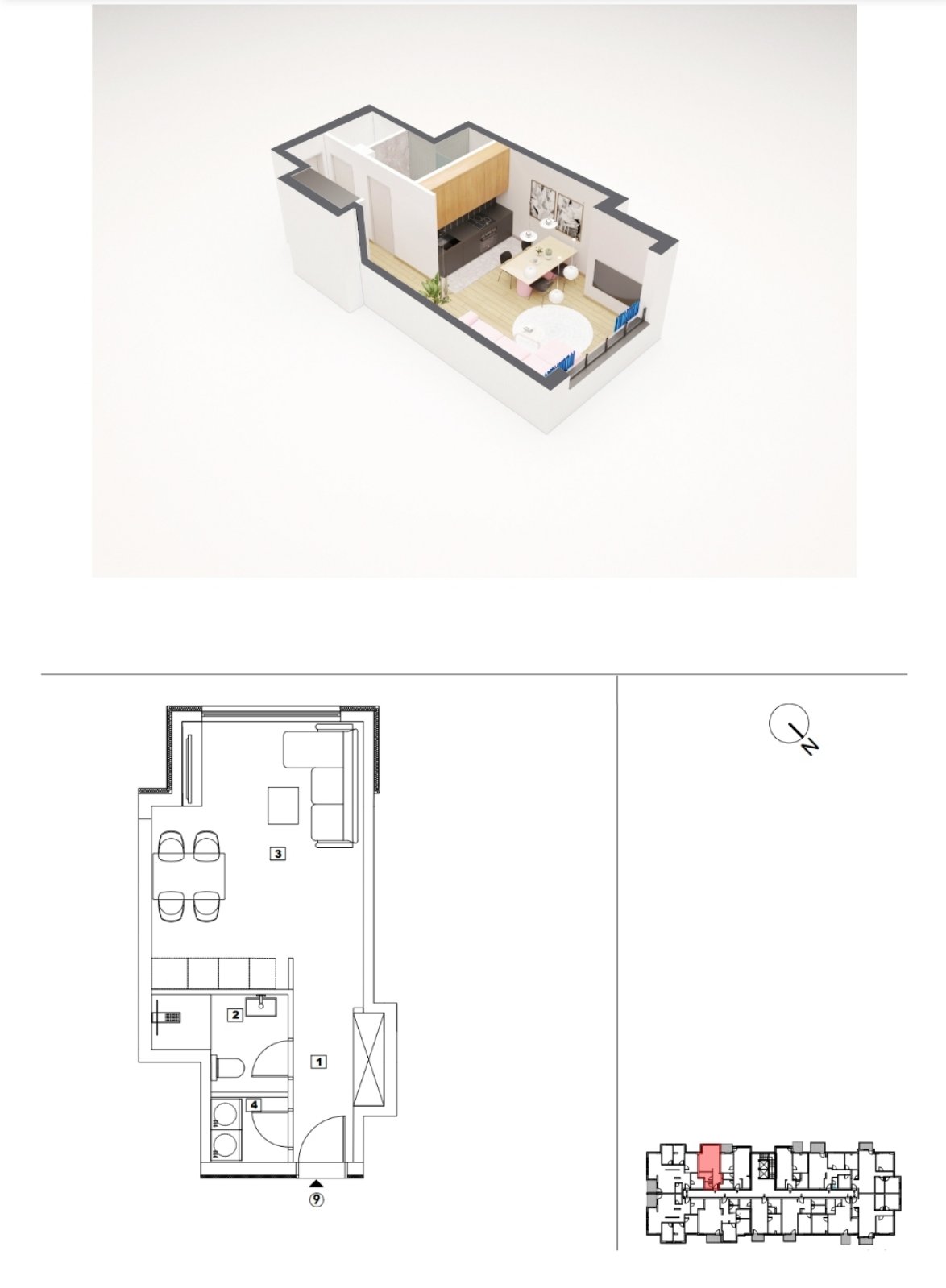 Nova Pazova garsonjera novogradnja 4