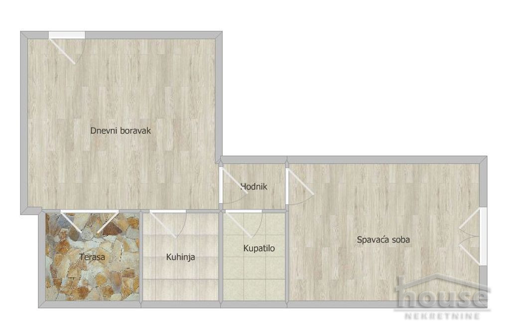 Stan,NOVI SAD,CENTAR 65m2,167380€ , ID: 1060961 12