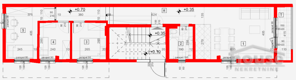 Stan,NOVI SAD,NOVO NASELJE 71m2,160880€ , ID: 1061197 2