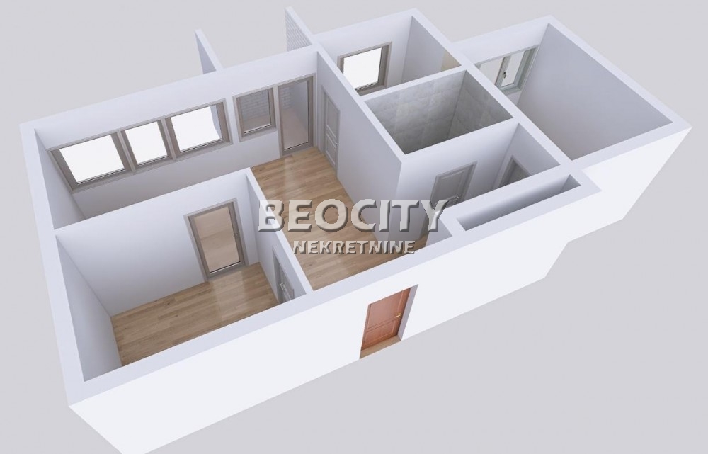 Dvosoban stan, 52 m2, Blok 61, Dušana Vukasovića ID: 71621 19