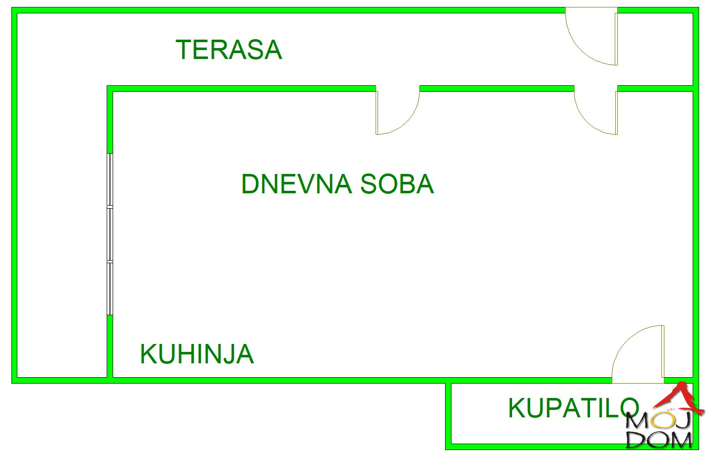 Stan,VETERNIK,VETERNIK,kv: 30, € 55150, ID: 1028156 5