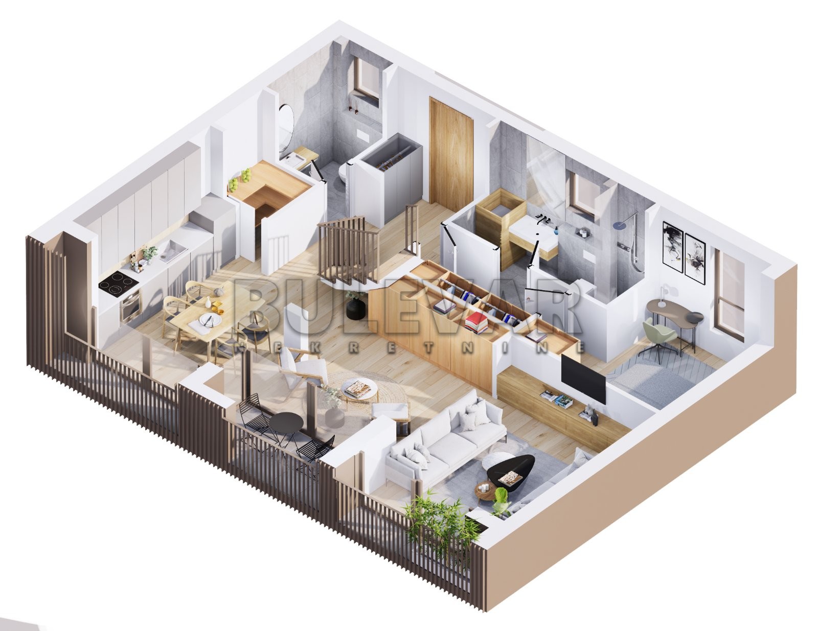 četvorosoban stan, 137.85 m2, Centar, Cara Lazara ID: p-07192 3