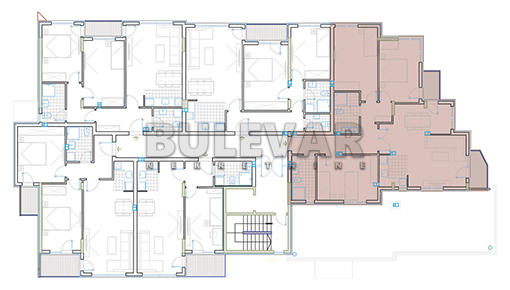 četvorosoban stan, 99.02 m2, Centar, Vardarska ID: p-08752 2
