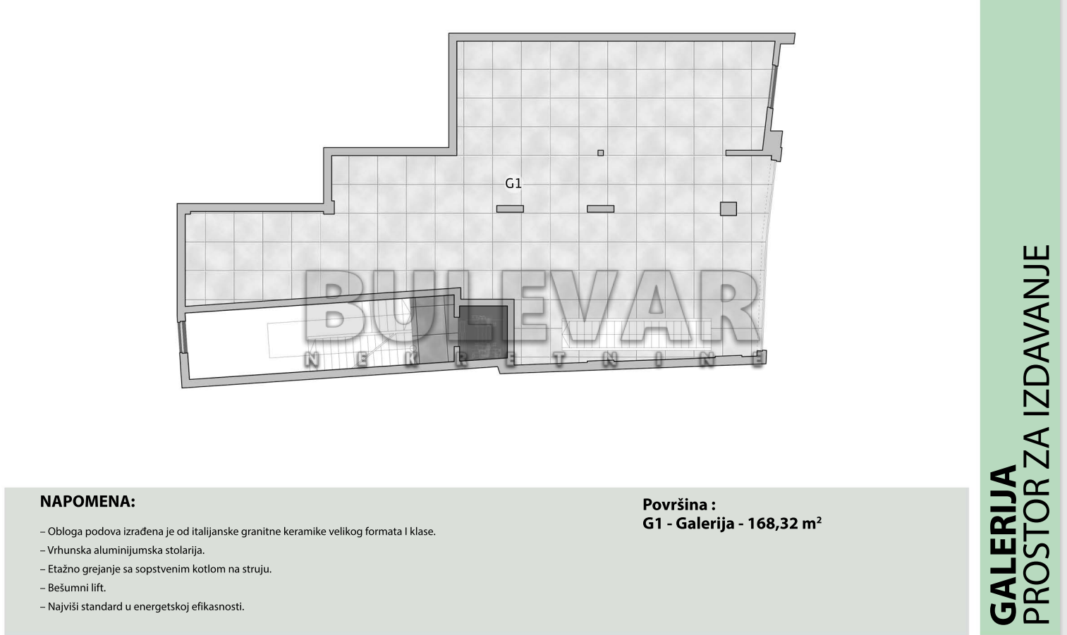 Lokal, 550 m2, Dom zdravlja, Vojvode Tankosića ID: i-010268 2