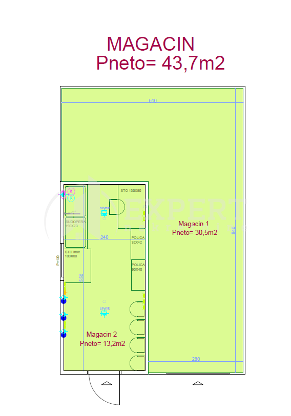 četvorosoban stan, 99 m2, Palilula, Stanoja Bunuševca ID: p-010207 19