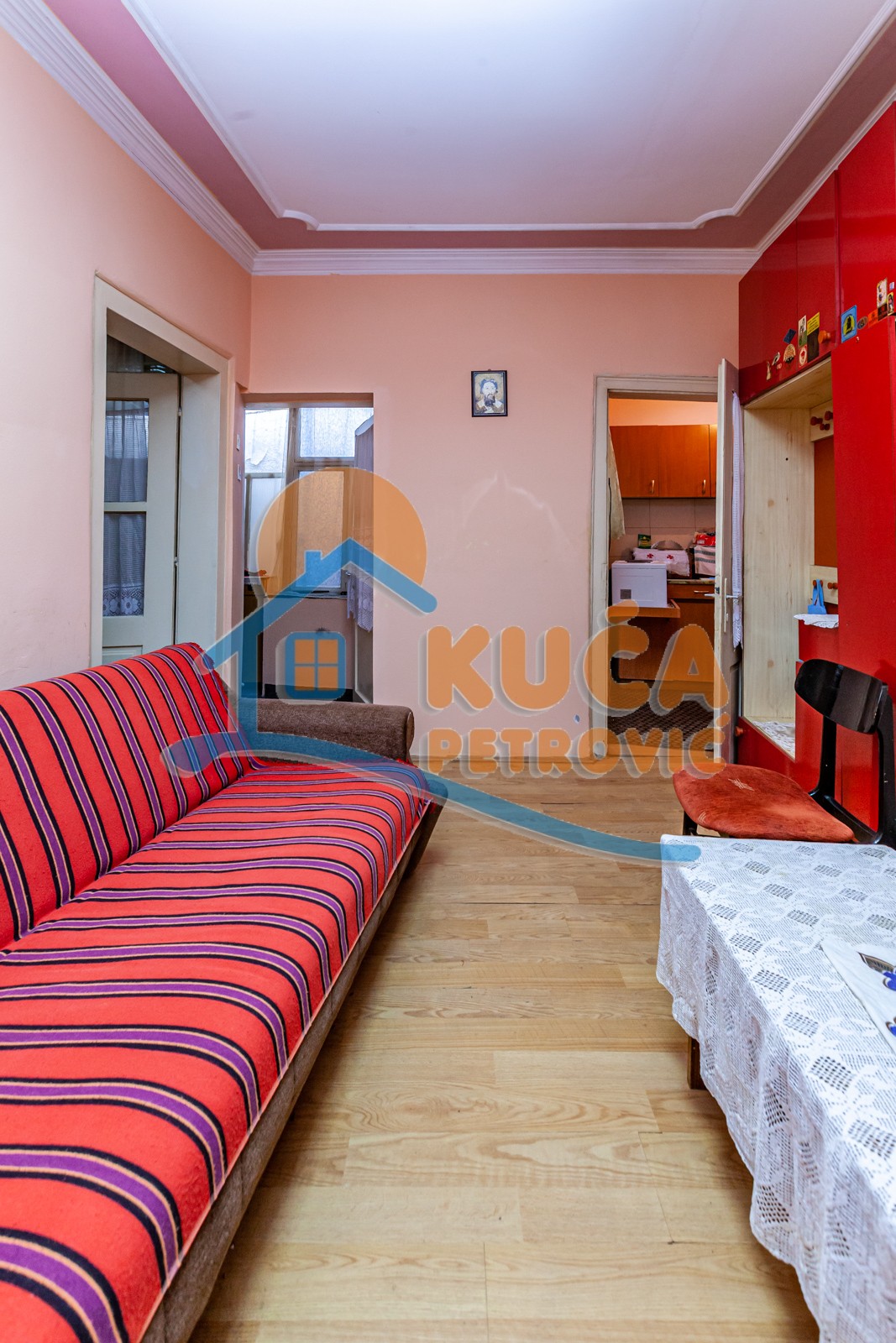 Dvosobna kuća, 61 m2, Centar, Mačvanska ID: p-07361 2