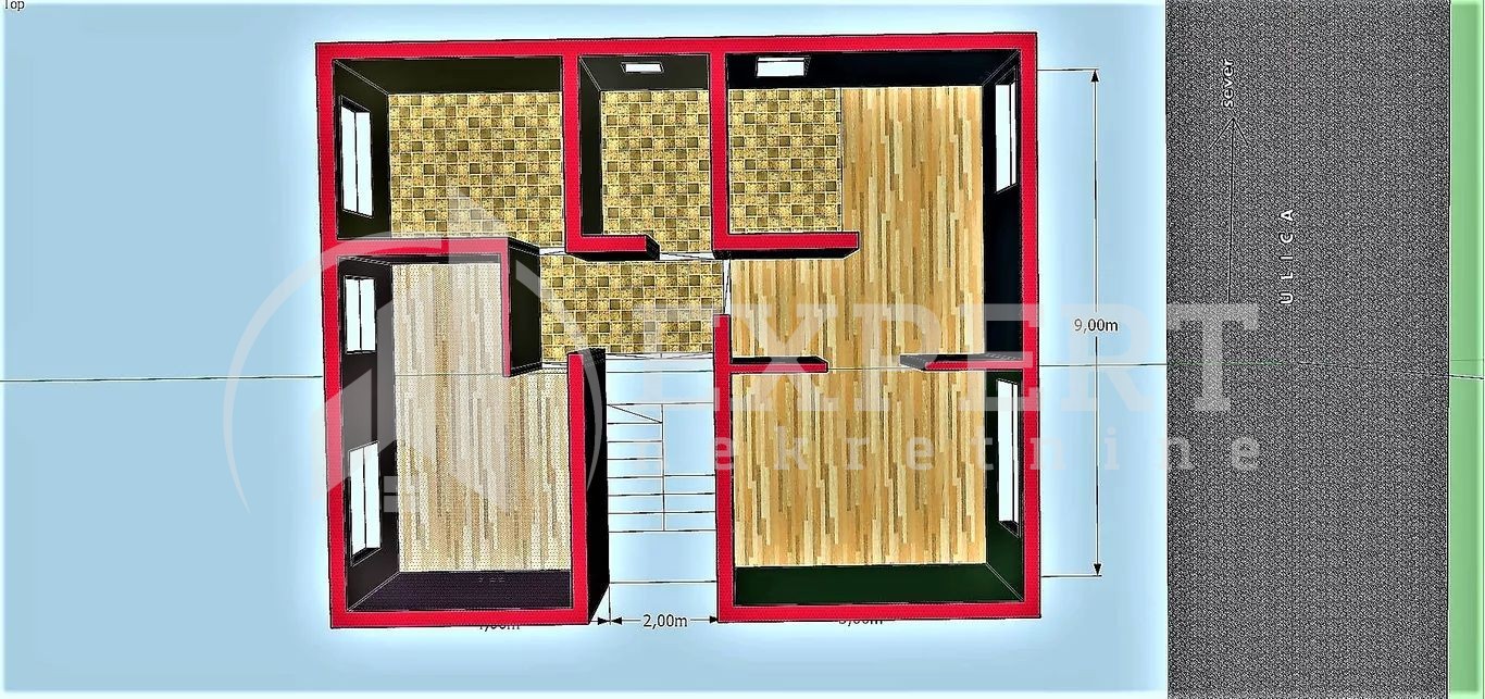 Trosoban stan, 76 m2, Durlan, Knjazevačka ID: p-03312 7