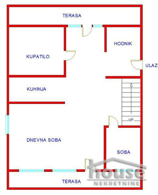 Stan,NOVI SAD,TELEP 95m2,94760€ , ID: 1047855 2