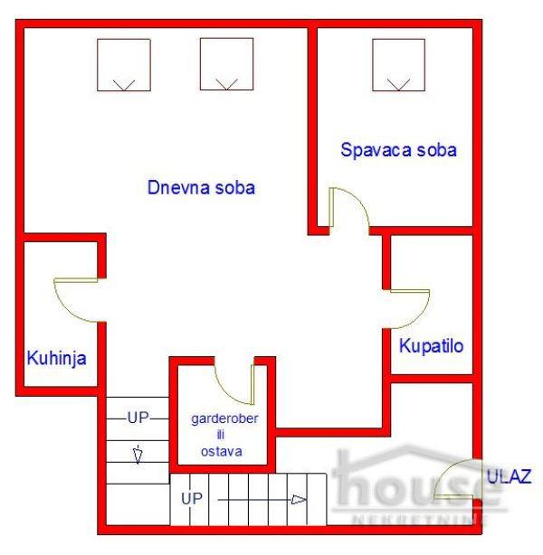 Stan,NOVI SAD,NOVA DETELINARA 57m2,117500€ , ID: 1060469 2