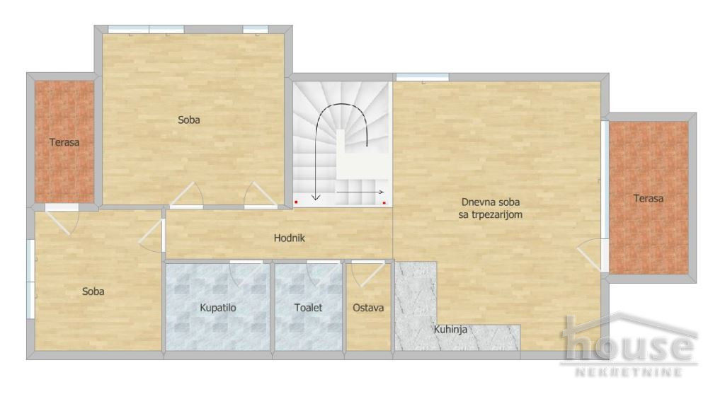 Stan,PETROVARADIN,MIŠELUK 92m2,165830€ , ID: 1061573 2