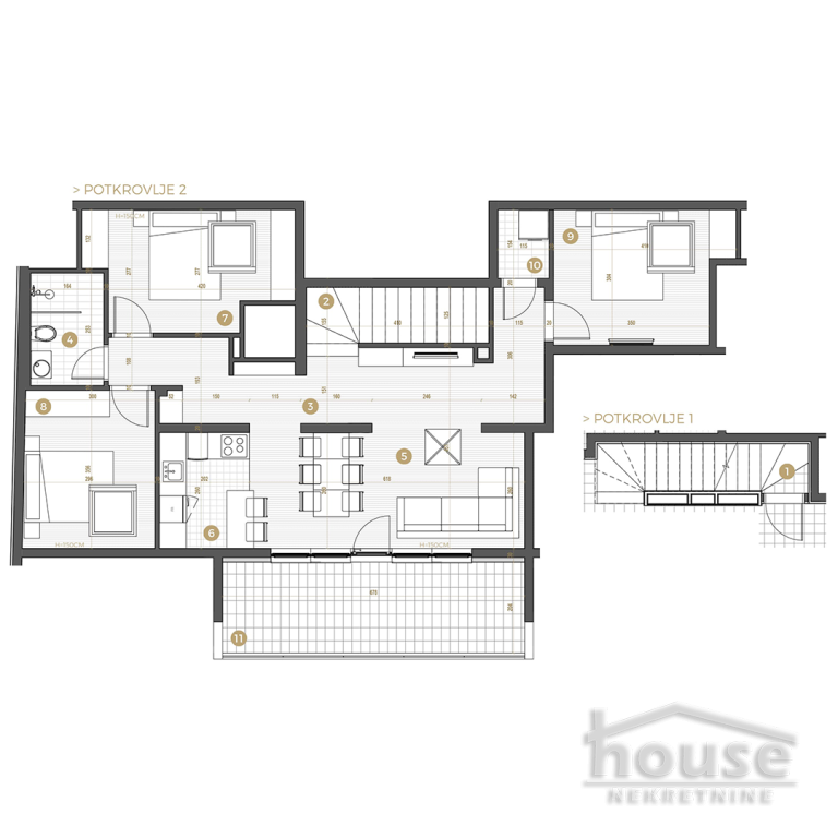 Stan,PETROVARADIN,PETROVARADIN 98m2,209950€ , ID: 1057359 2