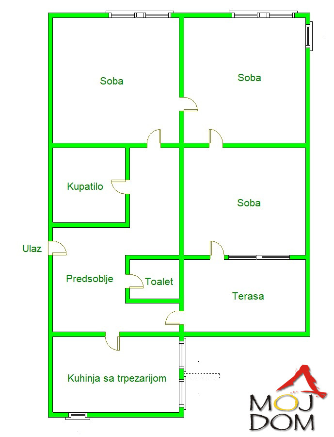 Stan,NOVI SAD,CENTAR,kv: 114, € 241000, ID: 1028373 16