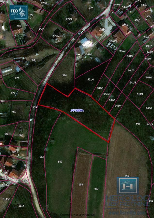 Parcela u Selu Bukovče 1