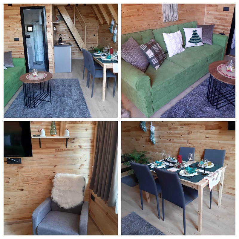 Dve eko brvnare A frame Centar Zlatibor 4