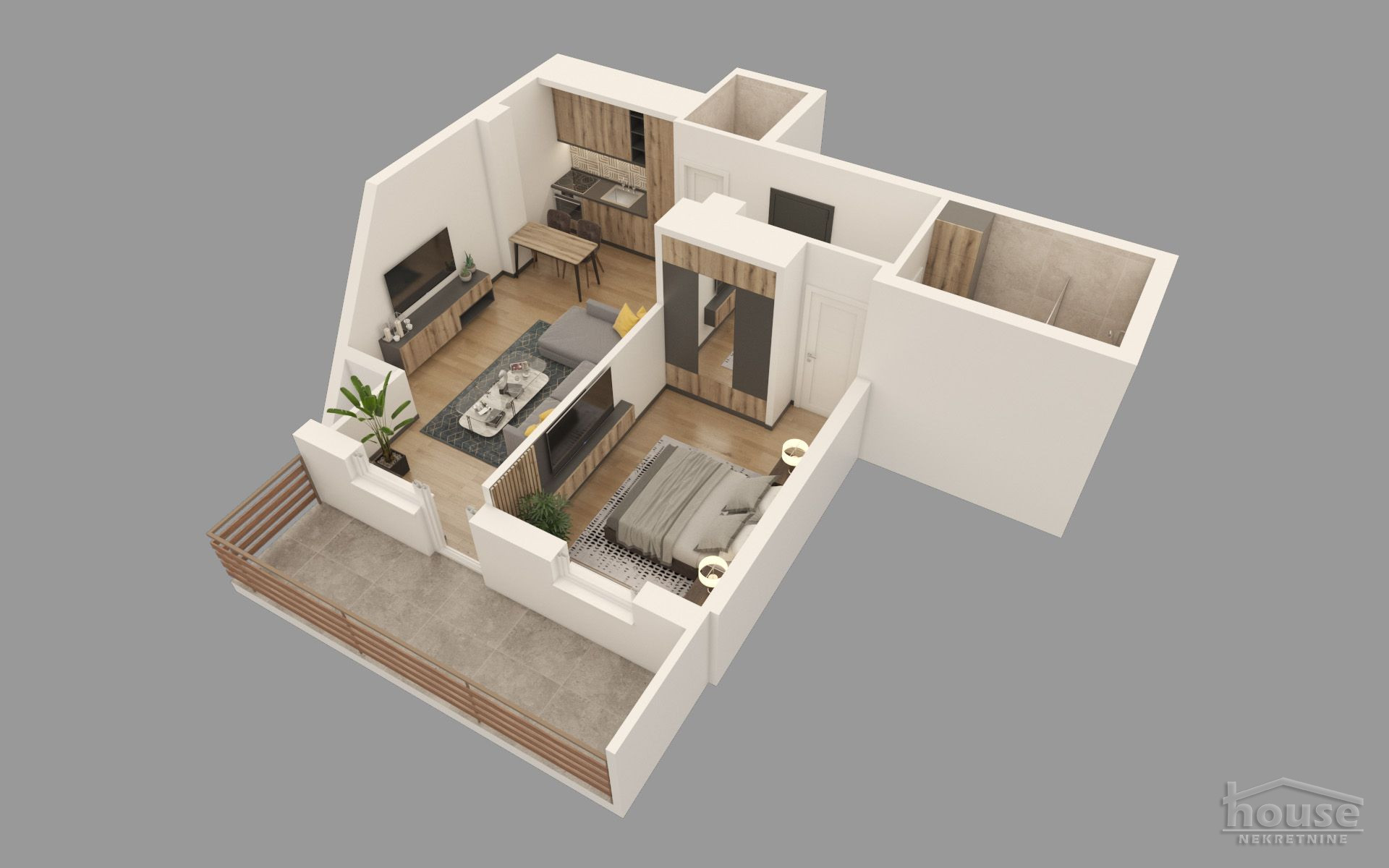 Stan,KOPAONIK,VIKEND NASELJE 51m2,100640€ , ID: 1061753 1