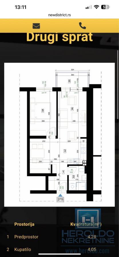 Jednosoban stan u centru grada 1