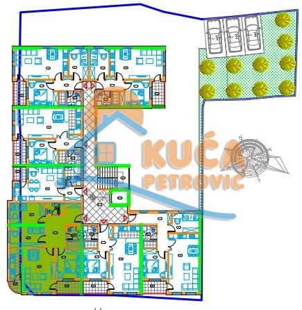 Trosoban stan, 86.12 m2, Centar, Obilićev venac ID: p-011846 3