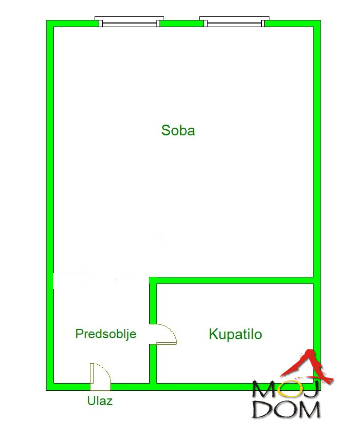 Stan,NOVI SAD,TELEP,kv: 25, € 61800, ID: 1028562 9