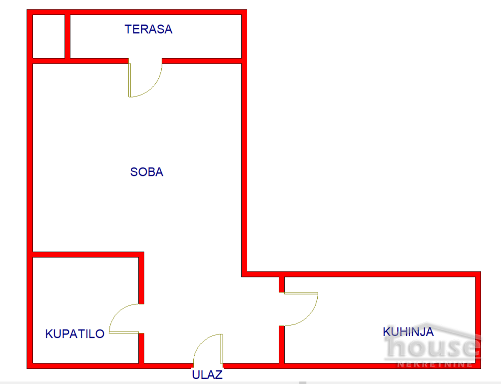 Stan,NOVI SAD,GRBAVICA 37m2,113300€ , ID: 1061250 3