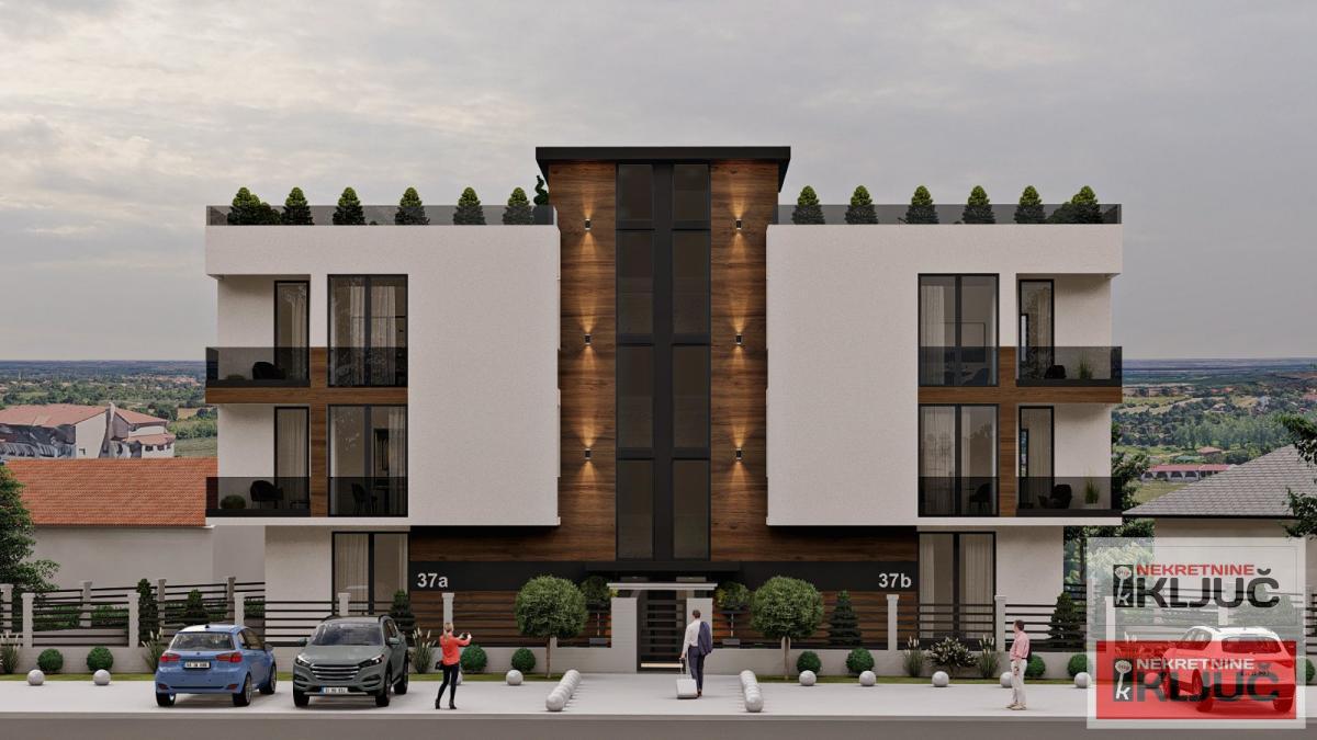 SREMSKA KAMENICA-TATARSKO BRDO, 100m2, Troiposoban, Novogradnja 3