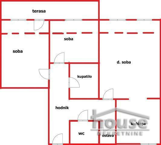 Stan,NOVI SAD,NOVO NASELJE 70m2,154500€ , ID: 1040569 2
