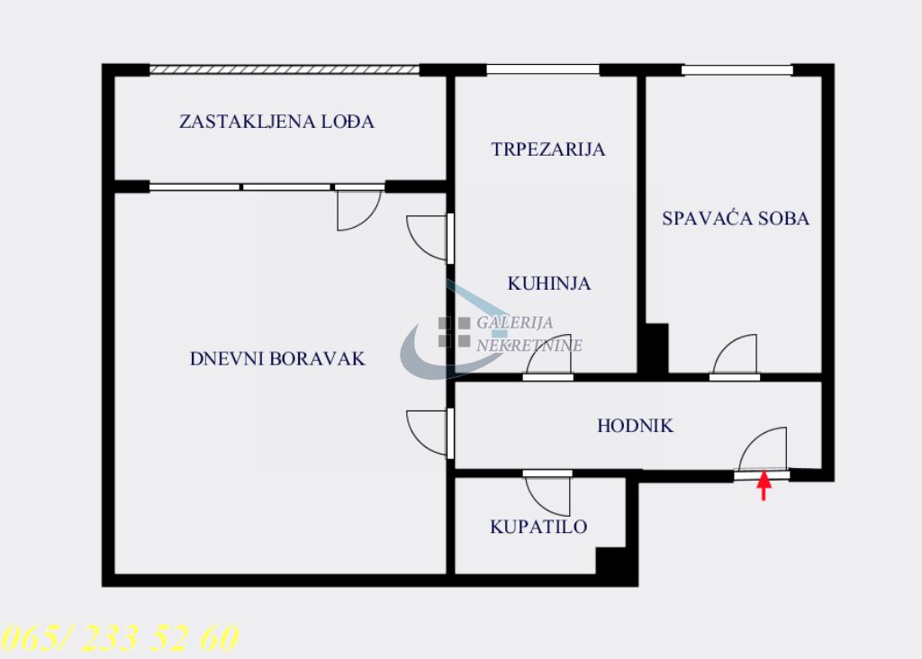 Voždovac  Kumodraž II   Vojvode Stepe 53m2 6