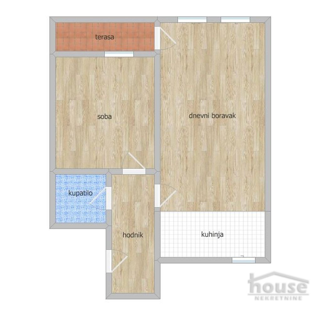 Stan,NOVI SAD,NOVA DETELINARA 46m2,113300€ , ID: 1062064 17