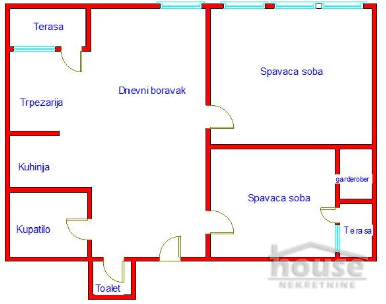 Stan,NOVI SAD,TELEP 81m2,144200€ , ID: 1062122 2