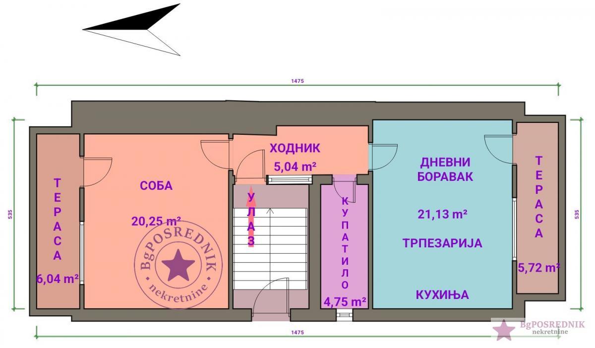 Rakovica, Resnik, Podavalska, 61m2 2