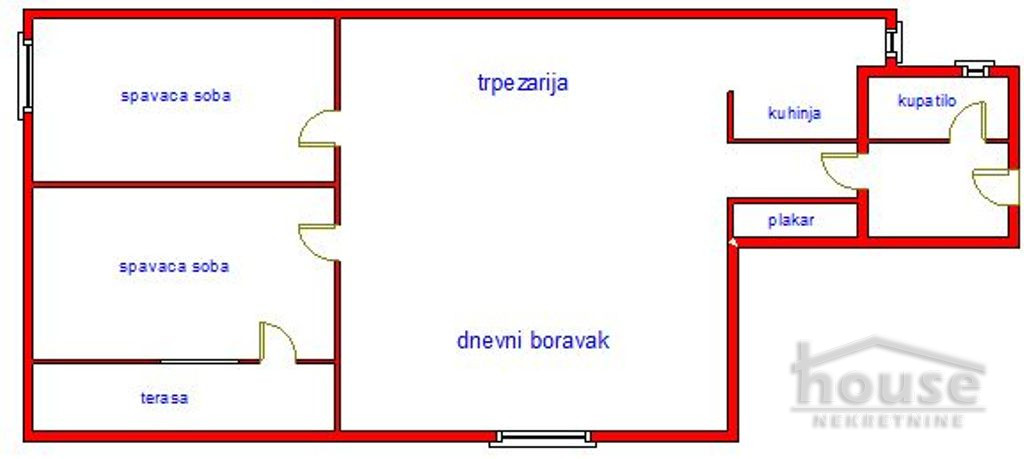 Stan,NOVI SAD,CENTAR 72m2,175100€ , ID: 1060956 2