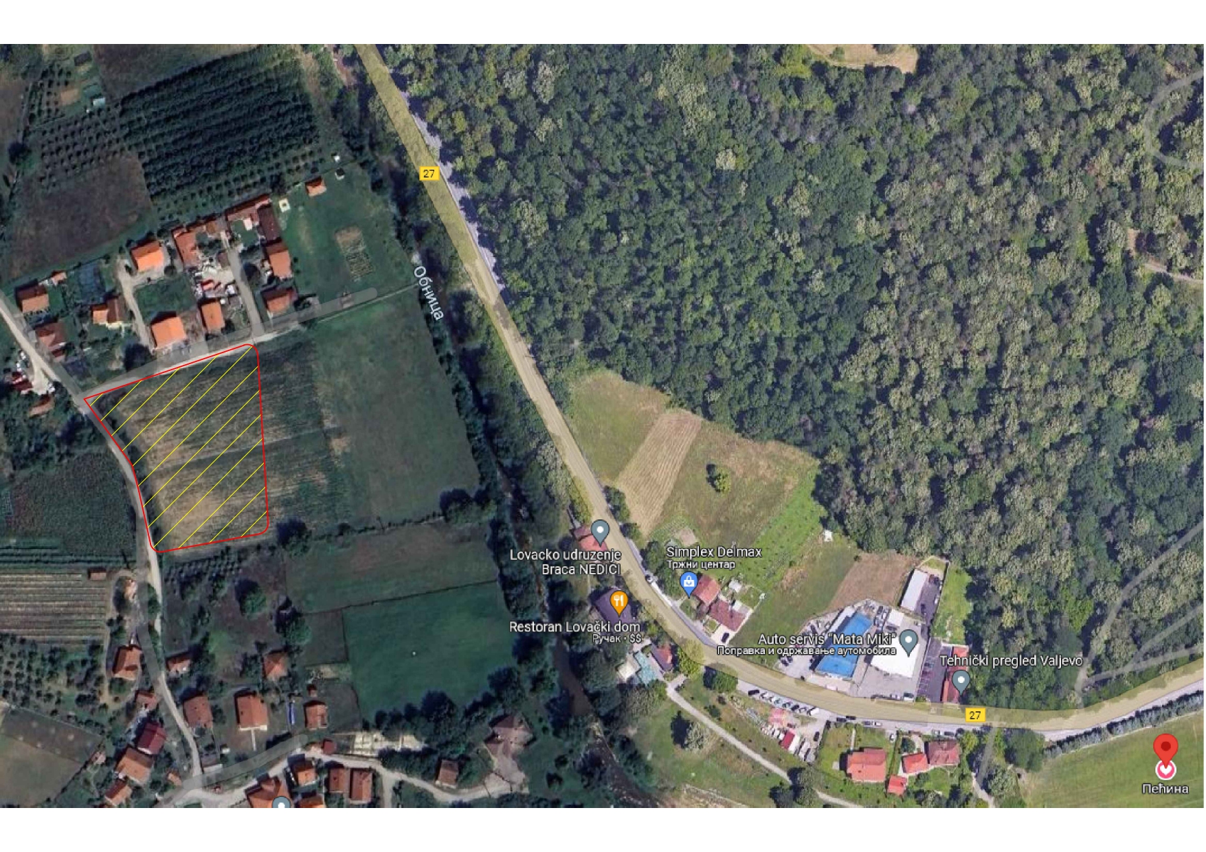 Valjevo placevi park Pecina 2