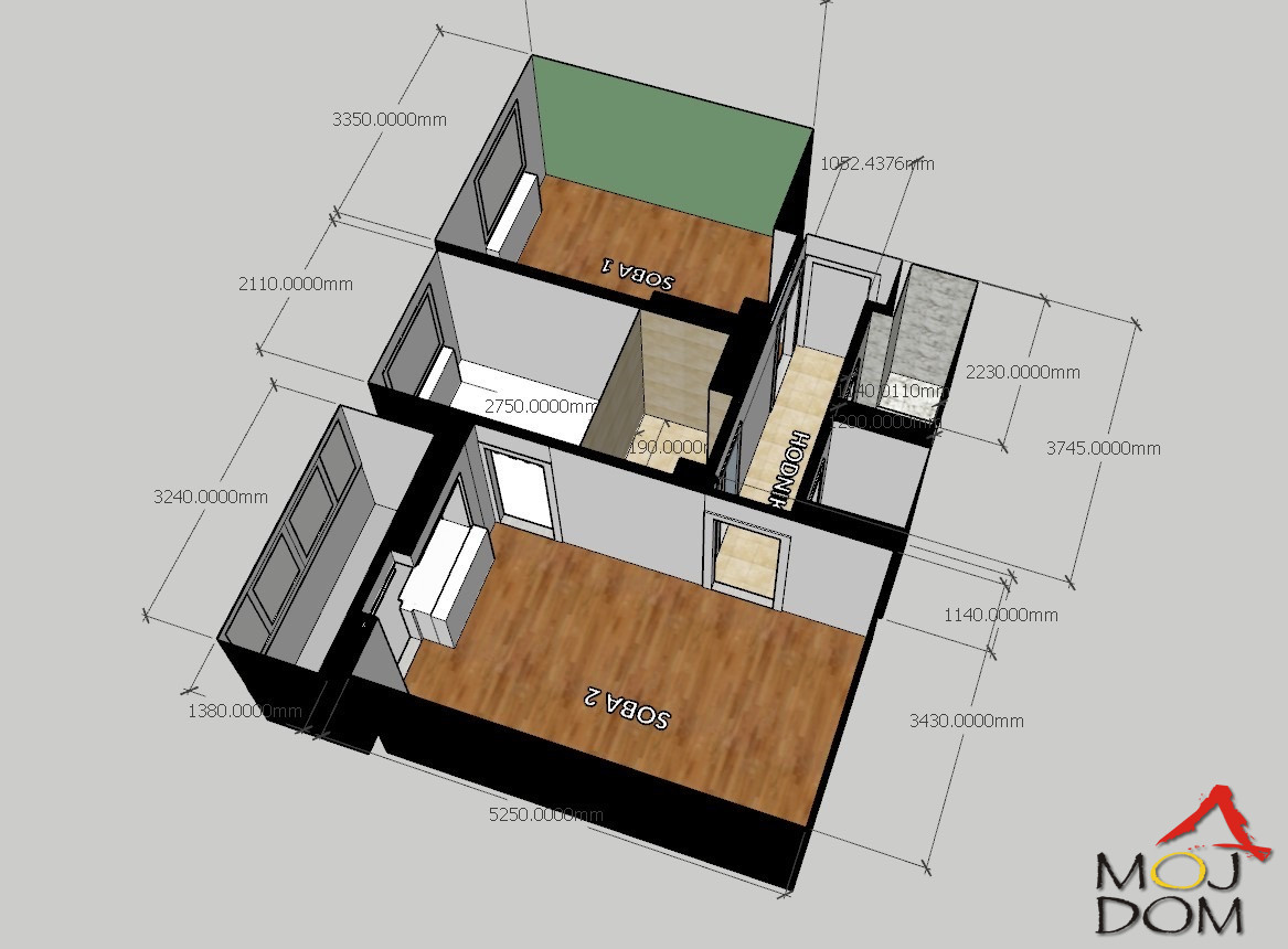 Stan,NOVI SAD,ROTKVARIJA,kv: 51, € 133900, ID: 1028474 11