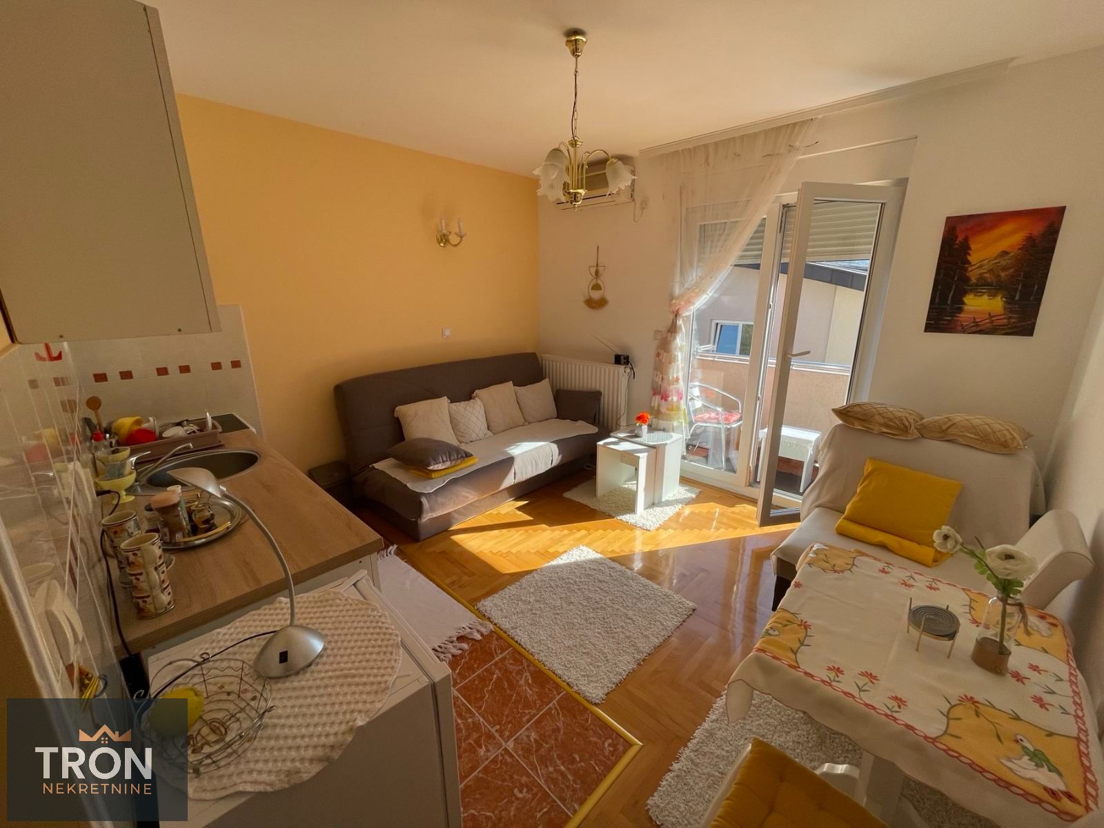 Garsonjera kod Snežnika  24m2 1