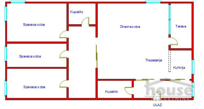 Stan,NOVI SAD,NOVO NASELJE 96m2,236900€ , ID: 1062314 2