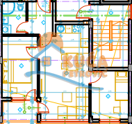 Dvosoban stan, 52.69 m2, Palilula, Zetska ID: p-012269 1
