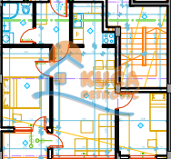 Dvosoban stan, 55.32 m2, Palilula, Zetska ID: p-012268 1