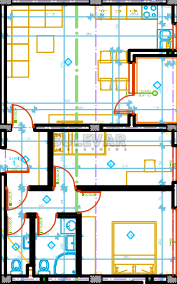 Dvosoban stan, 64.32 m2, Palilula, Zetska ID: p-012255 1