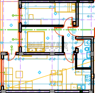 Dvosoban stan, 65.59 m2, Palilula, Zetska ID: p-012267 1