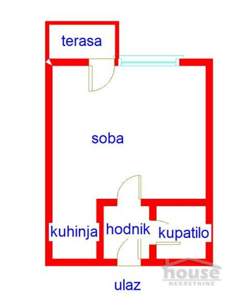 Stan,NOVI SAD,NOVA DETELINARA 24m2,69000€ , ID: 1062305 2