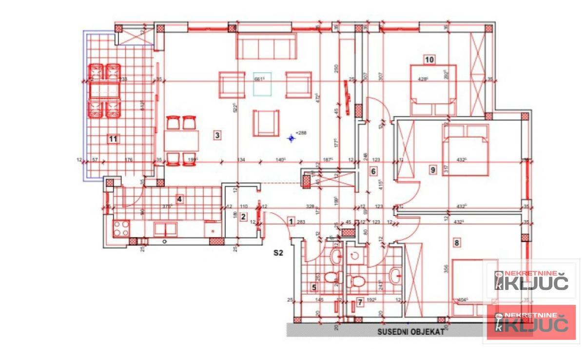 PETROVARADIN-KARAGAČA, 116m2, Četvorosoban, Novogradnja 28